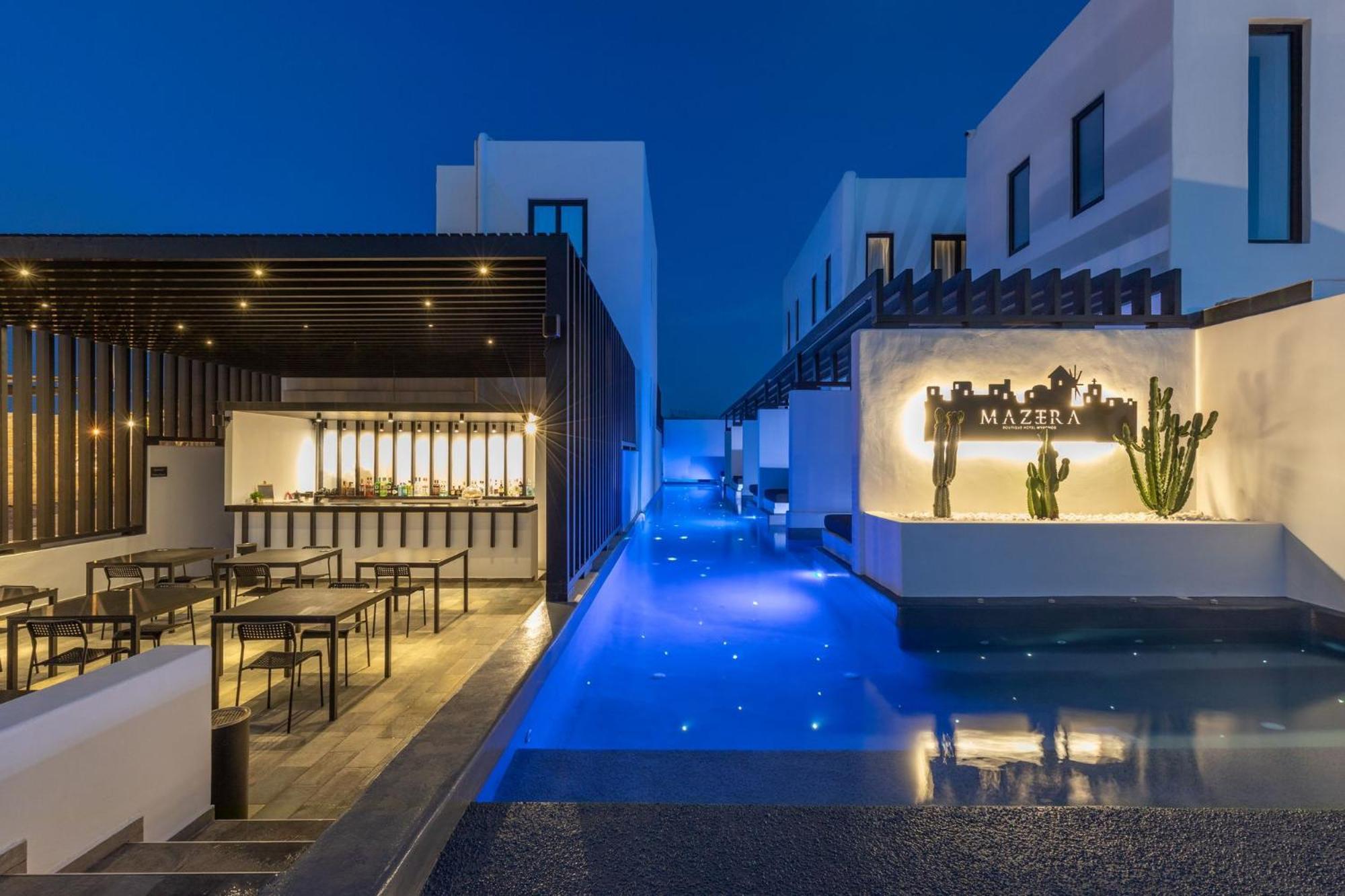 Mazera Boutique Hotel Mykonos Town エクステリア 写真
