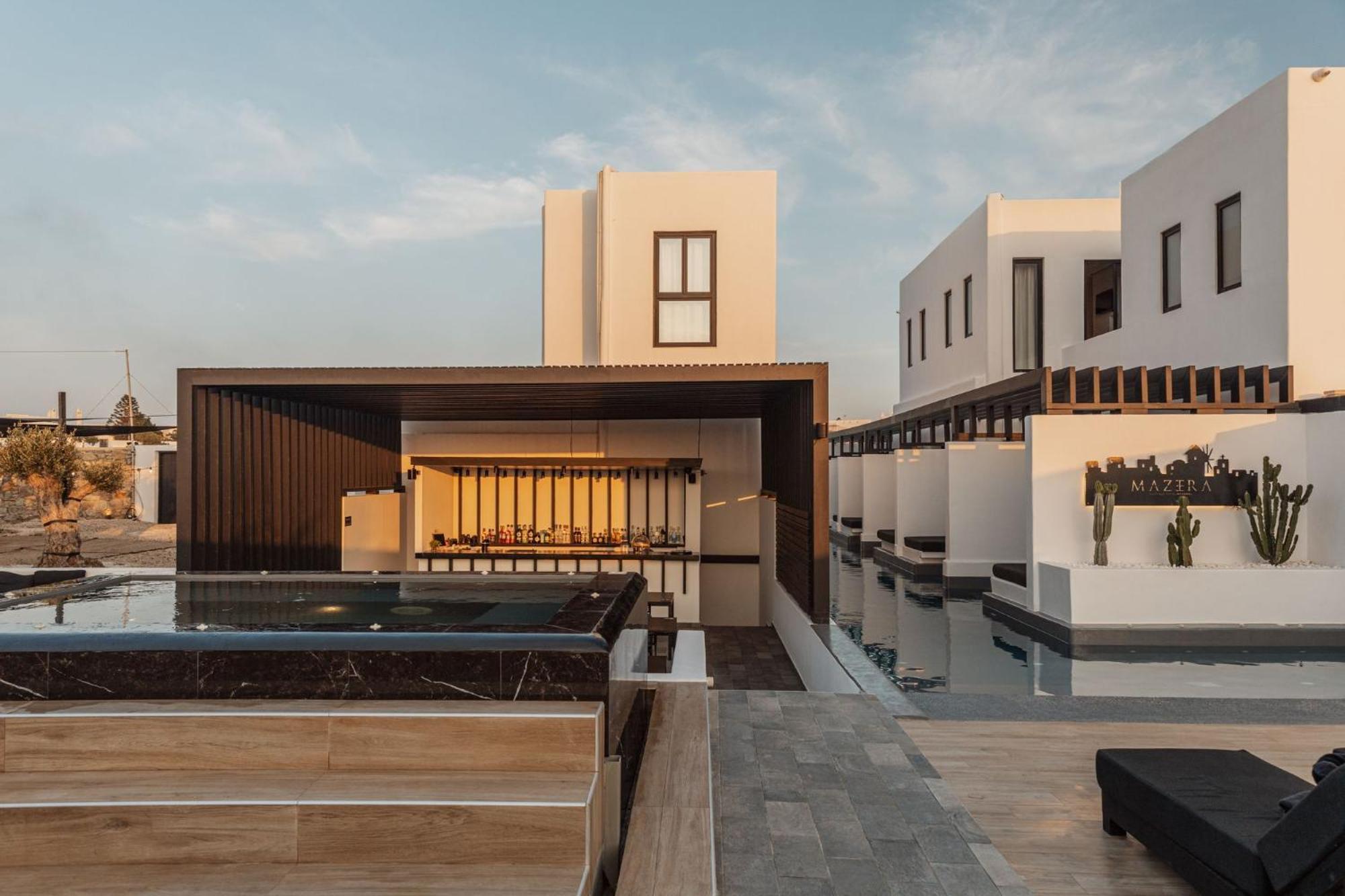 Mazera Boutique Hotel Mykonos Town エクステリア 写真